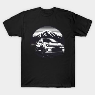 Subaru Impreza STI Rally Car T-Shirt